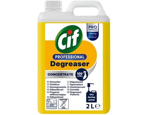 Cif Professional Fettlöser Konzentrat 2 L