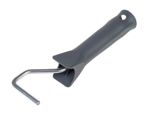 Heizkörperrollerbügel KOMFORT 5cm/20cm konisch geschliffen, Holzgriff lackiert