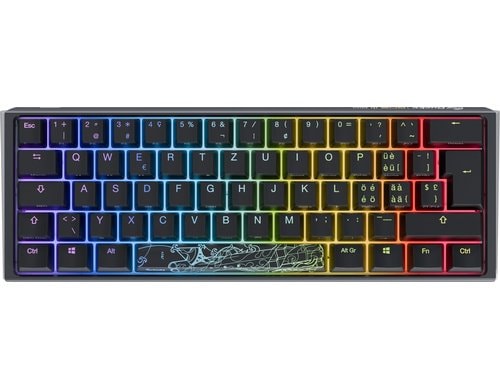 Ducky ONE 3 Mini Classic MX Cherry Red BLK CH-Layout