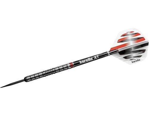 Karella Steeldart HiPower 22g 3 Stück, schwarz, 90% Tungsten