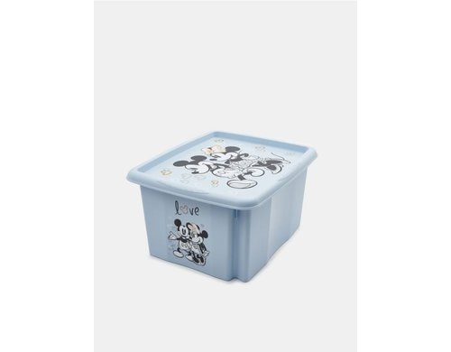 keeeper Dreh-/Stapelbox mit Deckel 15 l Karolina Mickey