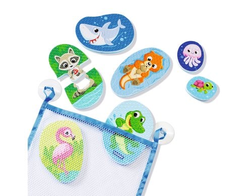 Bade-Puzzle: Tiere 12-36 Monate