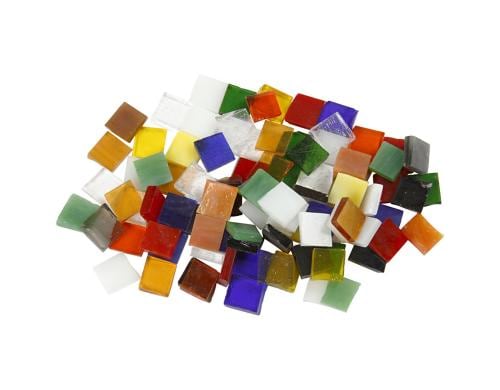Creativ Company Glasmosaik 10 x 10 mm, 3 mm, ca 700 Stück