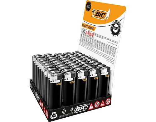 BIC Electronic J38 All Black LI J38ELEC BLACK LG 50 PBL EU