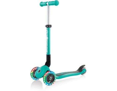 Globber Junior Foldable Lights Mini grün