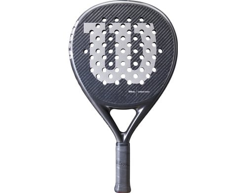 Wilson Padelracket Carbon Force LT Rund, Carbon Rahmen, EVA-D 22