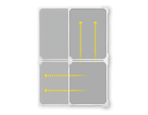 EASYmaxx Moskitonetz Magic Fit 115x270cm weiß