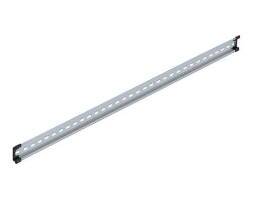 Delock Hutschiene 100cm, mit Schlitzlöcher 1000 x 35 x 7.5mm, Stahl