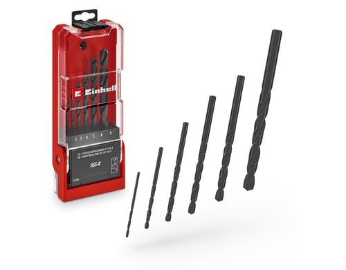 Bohrerkassette HSS-R 6tlg LS