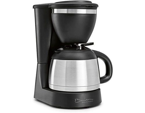 Barista Kaffeemaschine 830W schwarz 1l mit Isolierkanne