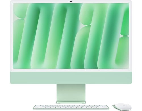 24 iMac (M4, 4 Ports), 10C/10C, Grün 24GB, 512GB, GbE, MM, MK TID, CH