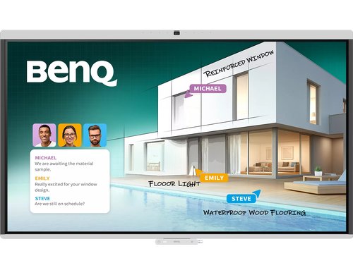 Benq CM7505 75 Touch Display, Ultra HD, 450cd/m2,18/7