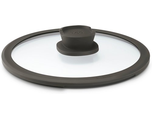 BergHOFF Glasdeckel Leo Stone+ 28cm schwarz passend zu 28cm Pfannen, Allround