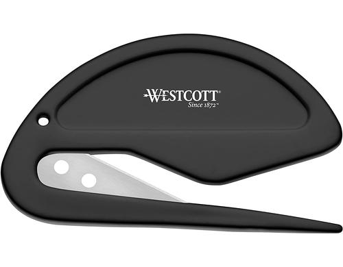 Westcott Brieföffner Metallklinge, Griffzone aus Kunststoff