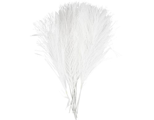 Creativ Company Federn künstlich 15 cm 10 Stück, weiss