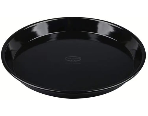 Dr.Oetker, Pizzablech Emaille Tradition 30 Stahlblech schwarz, D:30x3cm