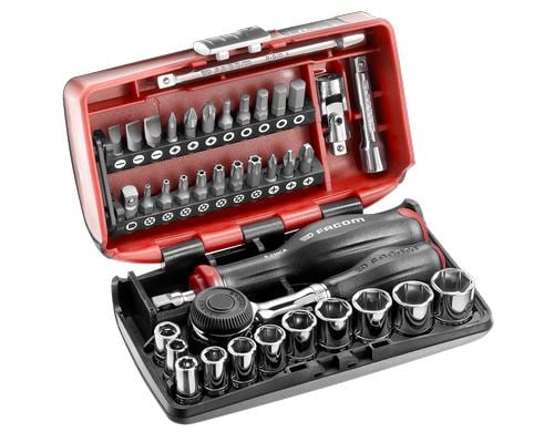 Facom Steckschlüssel-Set 38, 1/4 38-teilig
