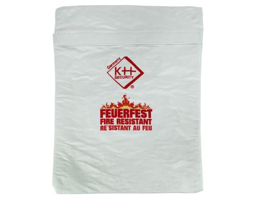 KH Security feuerfeste Dokumententasche 370  mm x 275  mm x 10 mm