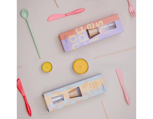 balthasar Maxi-Teelicht Citronella, Gelb 4 Stück, 6x2.5 cm (DxH)