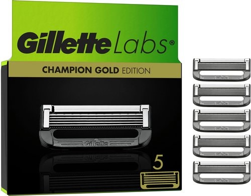 Gillette Labs Gold Klingen 5er 5 Stück