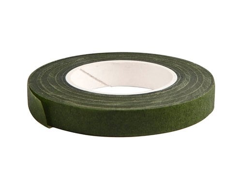 Creativ Company Florales Klebeband Dunkelgrün 12 mmx27 m
