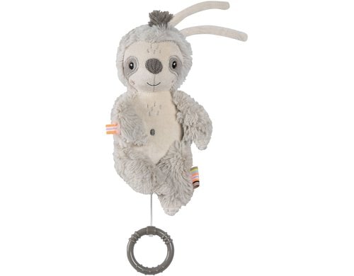 Fehn Mini-Spieluhr Faultier Lazy, Crazy & Pink