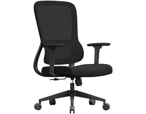 CONTINI Bürostuhl FlexSeat schwarz Kunststoff, mit Armlehnen