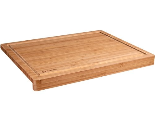 Alpina Schneidebrett über die Kante 45x35x3.6 cm, Bambus