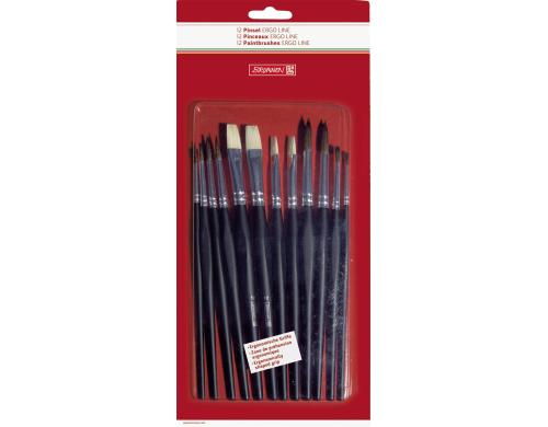 Brunnen Pinsel-Set 12 Pinsel