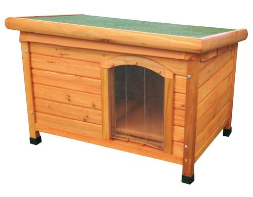 Swisspet Hundehütte Albergo M 103.7x70x66cm, mit Windschutz