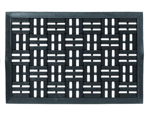 Astra Gummimatte Dynamic 40 x 60 cm, 18 mm schwarz, Aussenbereich