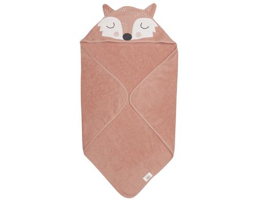 Södahl Baby Towel 80x80 Frida Fox 100% Organic Baumwolle