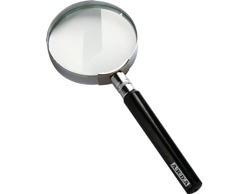 ARDA Lupe  Ø 5cm, Glas Vergrösserung 6-Fach