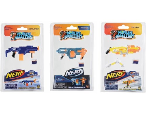 Worlds Smallest Nerf Blaster Assortiert