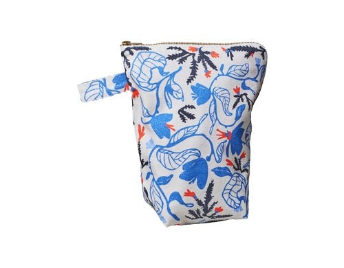 ChicMic Cotton Beutel-Black fern 22.5x26.5x10cm, 100% Bio Baumwolle