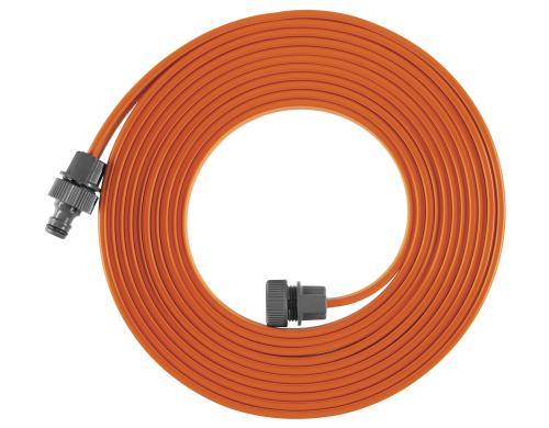 Gardena Schlauch-Regner komplett mit Armaturen, Länge 7,5 m