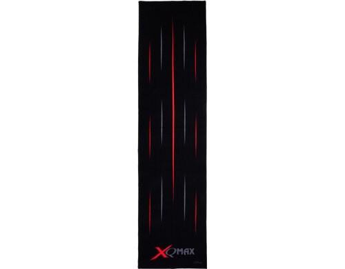 FTM Dartmatte Schwarz-rot Nylon, 60x237cm