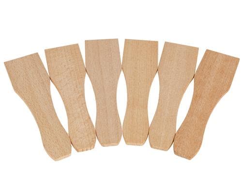 FURBER Spachtel Holzgriff 6 Stk. 6 Stück