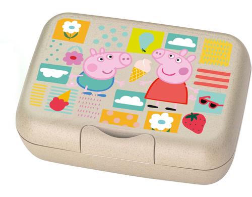 Koziol Lunchbox CANDY L weiss 19x13.5x6.5cm, Peppa Pig, Organic