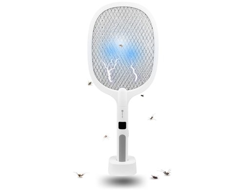 Elektrische Fliegenklatsche mit Display 1 Stück