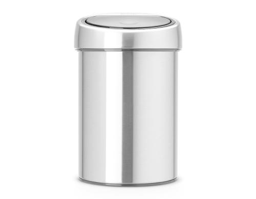 Brabantia Touch Bin® 3 Liter Inhalt 3 Liter, Matt Steel