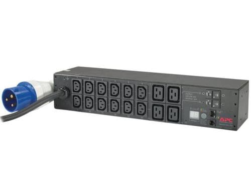 APC Steckdosenleiste PDU AP7822B, Metered 12xC13, 4xC19, 19 2HE, 32A, IN: IEC309 32A