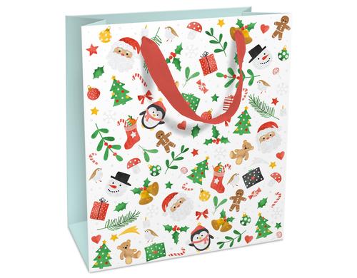 B+C Geschenktasche Dezember 18x21x8cm