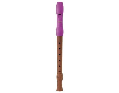 Hohner Alegra Line Blockflöte 2-teilig,  Barock System, Pink