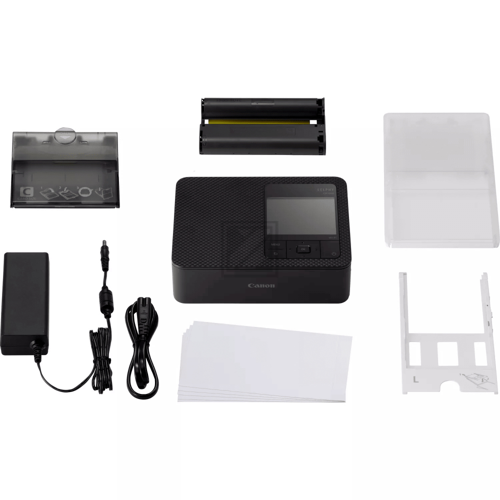Canon Selphy CP1500 schwarz,300x300dpi,WLAN 8.9cm LCD Display, PictBridge,AirPrint,