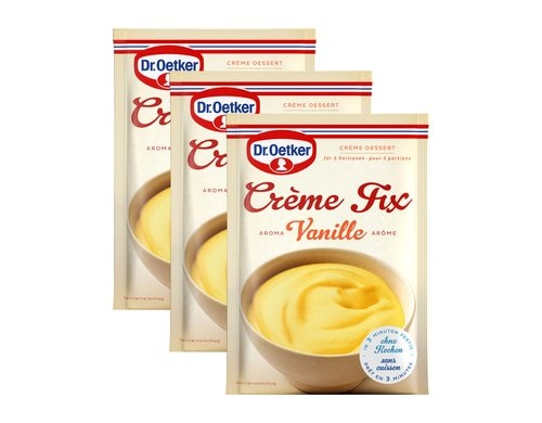 Crème-Fix Vanille TRIO 3 x 108 g