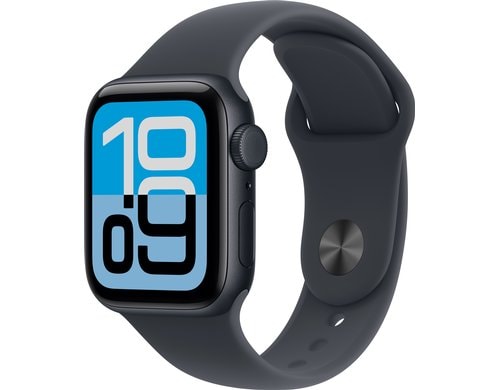 Apple Watch SE 2025 CEL 40 Midnight  M mit Midnight Sport Band - M/L