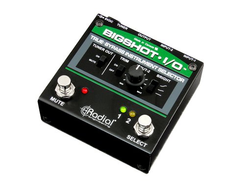 Radial BigShot i/o Instrumentenumschalter True Bypass A/B