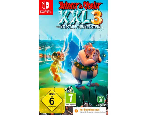 Asterix & Obelix XXL 3, Switch Alter: 7+, Code in a Box