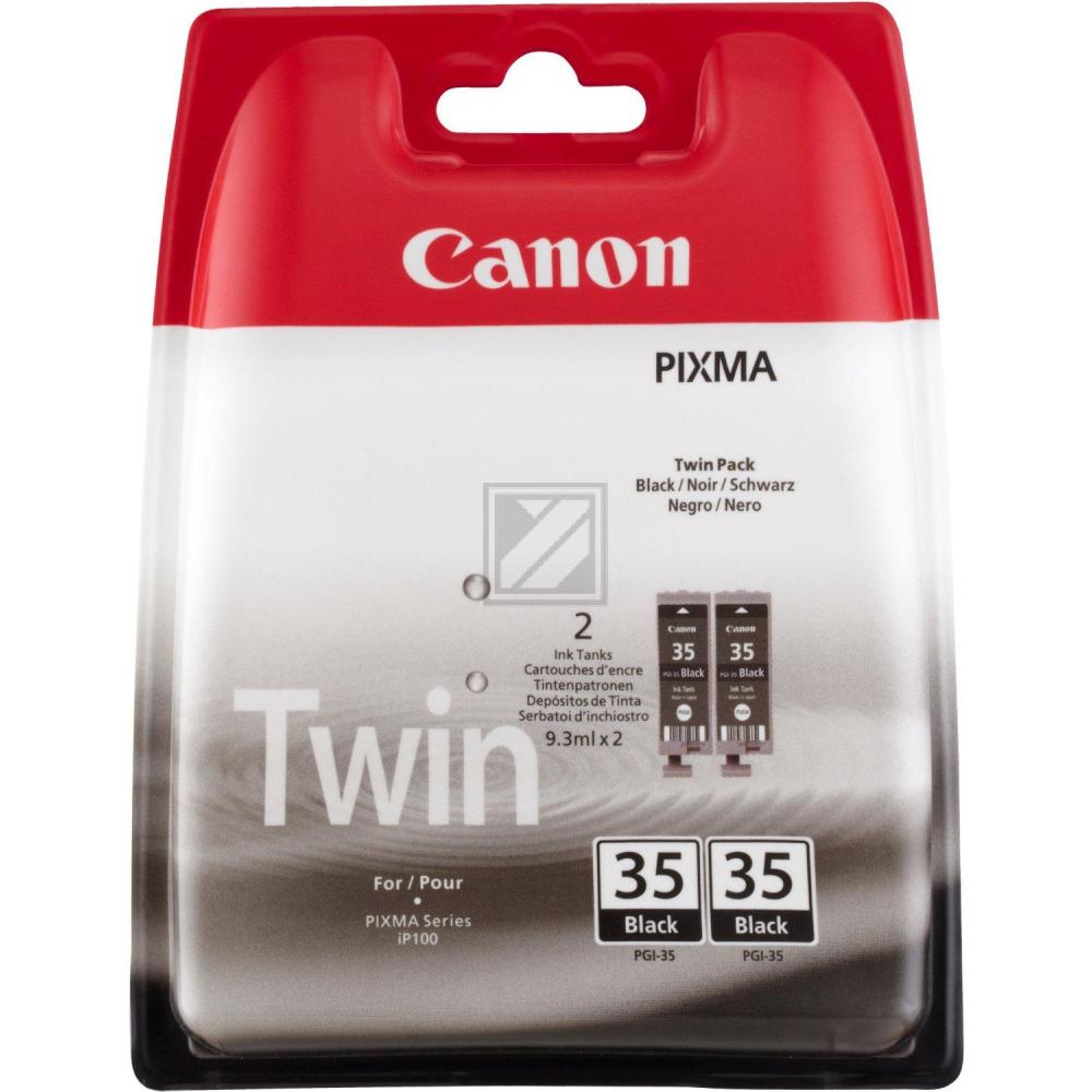 Canon Tinte PGI-35, 2 Stk Multipack schwarz, 2 Stück